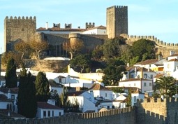 Obidos Portugal town and castle